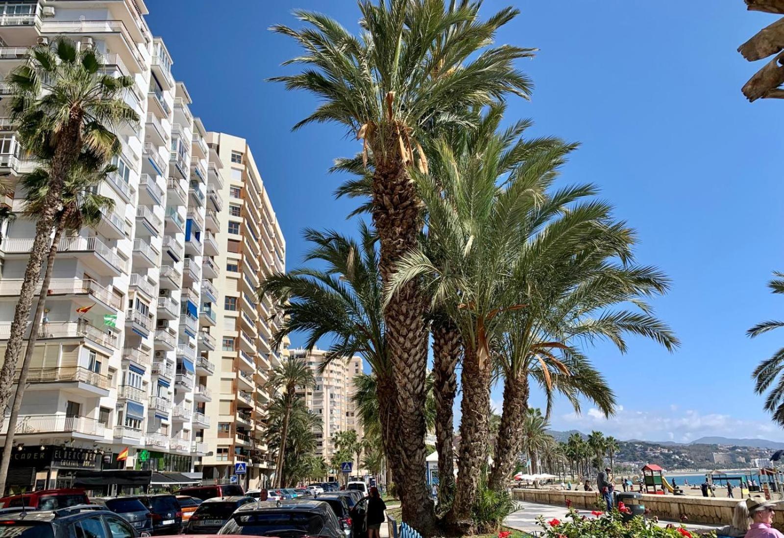 Estudio En Playa La Malagueta Malaga Exterior photo